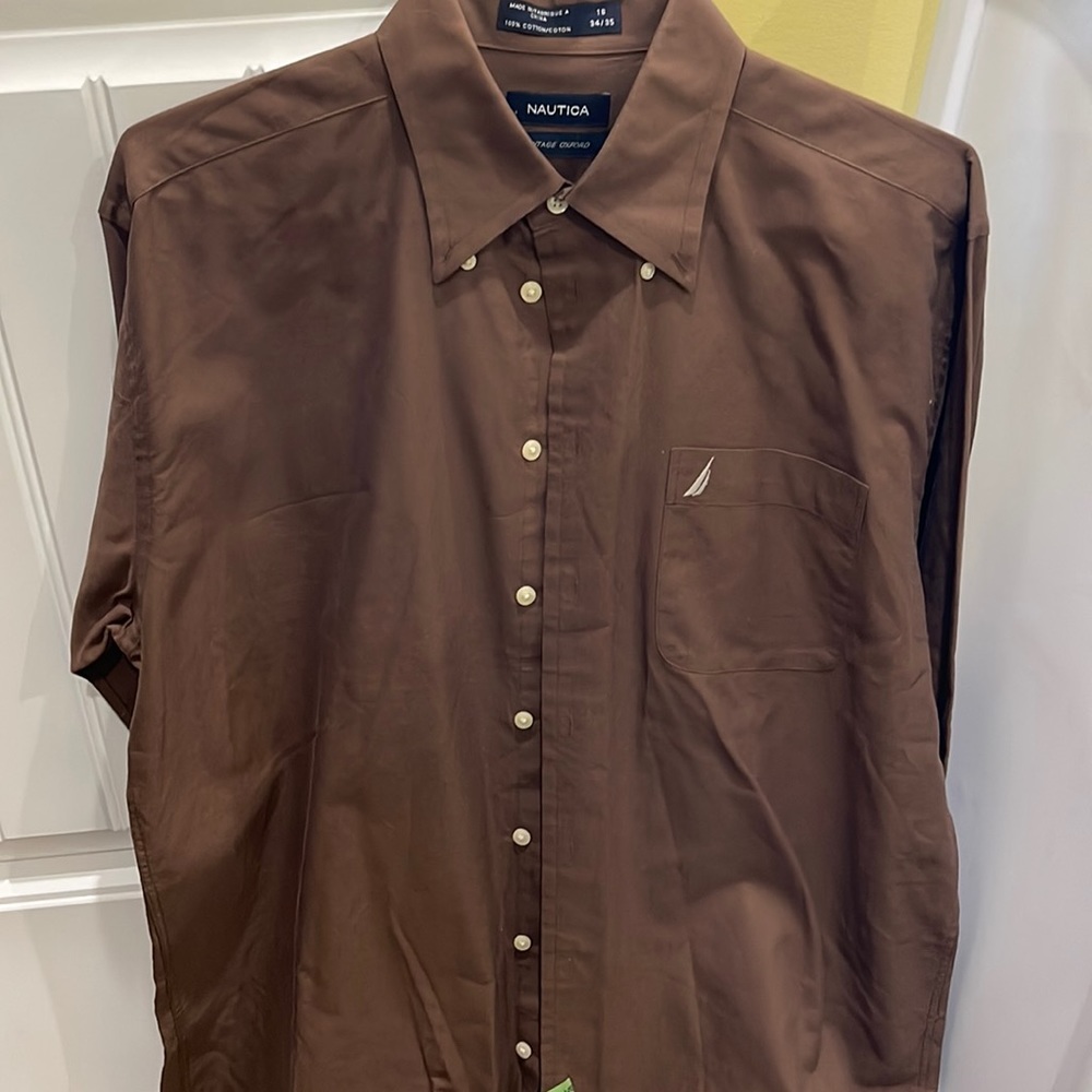 Men’s Nautica long sleeve button up